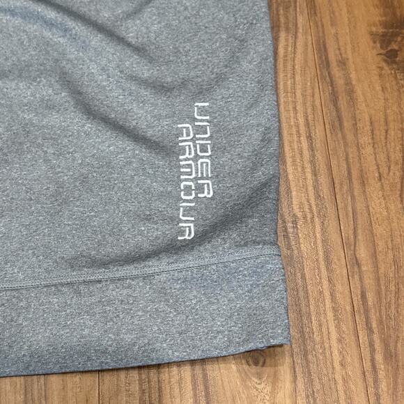 Under Armour Sweater Mens XL Grey Storm Fleece Pullover Loose Hoodie Sweatshirt - Picture 4 of 7